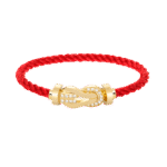 [Eternal Jewelry]CHANCE LARGE 8 FIGURE BUCKLE HALF DIAMOND BRACELET GOLD - 图片 8