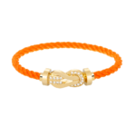 [Eternal Jewelry]CHANCE LARGE 8 FIGURE BUCKLE HALF DIAMOND BRACELET GOLD - 图片 5