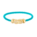 [Eternal Jewelry]CHANCE LARGE 8 FIGURE BUCKLE HALF DIAMOND BRACELET GOLD - 图片 6