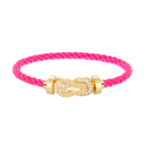 [Eternal Jewelry]CHANCE LARGE 8 FIGURE BUCKLE HALF DIAMOND BRACELET GOLD - 图片 10