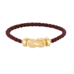[Eternal Jewelry]CHANCE LARGE 8 FIGURE BUCKLE HALF DIAMOND BRACELET GOLD - 图片 4