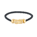 [Eternal Jewelry]CHANCE LARGE 8 FIGURE BUCKLE HALF DIAMOND BRACELET GOLD - 图片 3