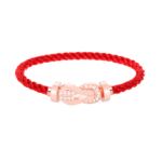 [Eternal Jewelry]CHANCE LARGE 8 FIGURE BUCKLE HALF DIAMOND BRACELET ROSE GOLD - 图片 7
