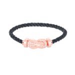 [Eternal Jewelry]CHANCE LARGE 8 FIGURE BUCKLE HALF DIAMOND BRACELET ROSE GOLD - 图片 3