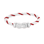 [Eternal Jewelry]CHANCE LARGE 8 FIGURE BUCKLE HALF DIAMOND BRACELET SILVER - 图片 11