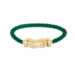 [Eternal Jewelry]CHANCE LARGE 8 FIGURE BUCKLE FULLDIAMOND BRACELET GOLD - 图片 11