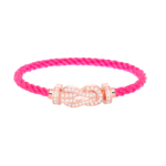 [Eternal Jewelry]CHANCE LARGE 8 FIGURE BUCKLE FULL DIAMOND BRACELET ROSE GOLD - 图片 9