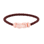[Eternal Jewelry]CHANCE LARGE 8 FIGURE BUCKLE FULL DIAMOND BRACELET ROSE GOLD - 图片 4