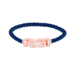 [Eternal Jewelry]CHANCE LARGE 8 FIGURE BUCKLE FULL DIAMOND BRACELET ROSE GOLD - 图片 8