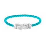 [Eternal Jewelry]CHANCE LARGE 8 FIGURE BUCKLE FULL DIAMOND BRACELET SILVER - 图片 6