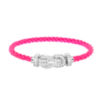 [Eternal Jewelry]CHANCE LARGE 8 FIGURE BUCKLE FULL DIAMOND BRACELET SILVER - 图片 10
