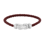 [Eternal Jewelry]CHANCE LARGE 8 FIGURE BUCKLE FULL DIAMOND BRACELET SILVER - 图片 4