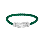 [Eternal Jewelry]CHANCE LARGE 8 FIGURE BUCKLE FULL DIAMOND BRACELET SILVER - 图片 13
