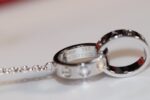 [Eternal Jewelry]LOVE NECKLACE PINK GOLD AND SILVER - 图片 7