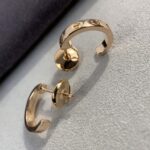 [Eternal Jewelry]LOVE EARRINGS 2.65MM PINK GOLD - 图片 5