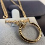 [Eternal Jewelry]JUSTE NECKLACE PINK GOLD DIAMONDS - 图片 9