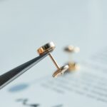 [Eternal Jewelry]LOVE EARRINGS PINK GOLD 10MM - 图片 9