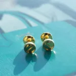 [Eternal Jewelry]LOVE EARRINGS GOLD 10MM - 图片 9