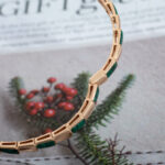 [Eternal Jewelry]SERPENTI BRACELET PINK GOLD MALACHITE - 图片 7