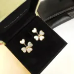 [Eternal Jewelry]CLOVER SWEET WHITE MOP EARRINGS - 图片 5