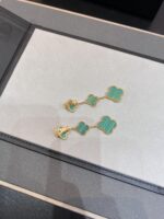 [Eternal Jewelry]CLOVER MALACHITE 3 MOTIFS GOLD - 图片 6