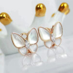 [Eternal Jewelry]BUTTERFLY MOP DIAMOND EARRINGS - 图片 10
