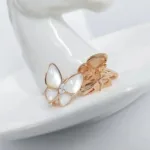 [Eternal Jewelry]BUTTERFLY MOP DIAMOND EARRINGS - 图片 7