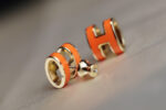 [Eternal Jewelry]MINI POP H EARRINGS ORANGE - 图片 3