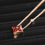 [Eternal Jewelry]STAR NECKLACE PINK GOLD 1 DIAMOND - 图片 6