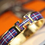 [Eternal Jewelry]H TARTAN BRACELET 12MM - 图片 3