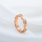 [Eternal Jewelry]SERPENTI RING PINK GOLD DIAMOND MOP 3MM - 图片 6