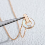 [Eternal Jewelry]GARI NECKLACE PINK GOLD MOP - 图片 5