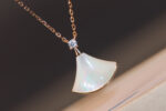 [Eternal Jewelry]DREAM NECKLACE WHITE MOP PINK GOLD 1 DIAMOND - 图片 5