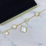 [Eternal Jewelry]MAGIC CLOVER MOP GOLD BRACELET 5 MOTIFS