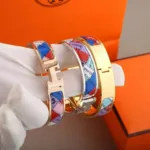 [Eternal Jewelry]H BRACELET DOTTED BORDER 12MM - 图片 2