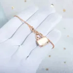 [Eternal Jewelry]AMULETTE PEDANT ROSE GOLD NECKLACE - 图片 4