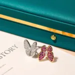 [Eternal Jewelry]TWIN BUTTERFLY DIAMOND RING - 图片 6