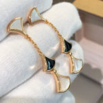 [Eternal Jewelry]DREAM EARRINGS 3 MOTIFS ONYX MOP PINK GOLD - 图片 4