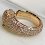 [Eternal Jewelry]PANTHERE PINK GOLD DIAMOND RING - 图片 8