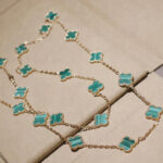[Eternal Jewelry]CLOVER 20 MOTIFS MALACHITE GOLD - 图片 5