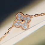 [Eternal Jewelry]CLOVER 20 MOTIFS DARK MOP DIAMOND  NECKLACE - 图片 6