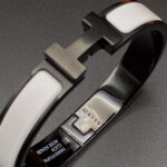 [Eternal Jewelry]H BRACELET 12MM BLACK WHITE CERAMIC - Image 6