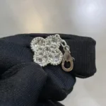 [Eternal Jewelry]CLOVER 5 MOTIFS  DIAMOND BRACELET SILVER - 图片 7