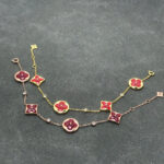 [Eternal Jewelry]STAR AND SUN CARNELIAN 4 MOTIFS 3 DIAMONDS - 图片 3