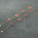 [Eternal Jewelry]STAR AND SUN CARNELIAN 4 MOTIFS 3 DIAMONDS - 图片 4