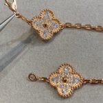 [Eternal Jewelry]CLOVER 5 MOTIFS  FULL DIAMOND BRACELET - 图片 5