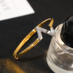 [Eternal Jewelry]VOLTE UPSITE DOWN GOLD DIAMOND BRACELET - 图片 4