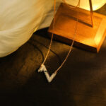 [Eternal Jewelry]VOLT SILVER DIAMOND PEDANT NECKLACE - 图片 5