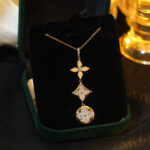 [Eternal Jewelry]STAR AND SUN DIAMOND PINK GOLD NECKLACE - 图片 8