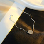 [Eternal Jewelry]SUN MOTIF PINK MOP SILVER BRACELET - 图片 8